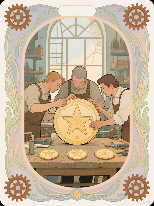Three of Pentacles